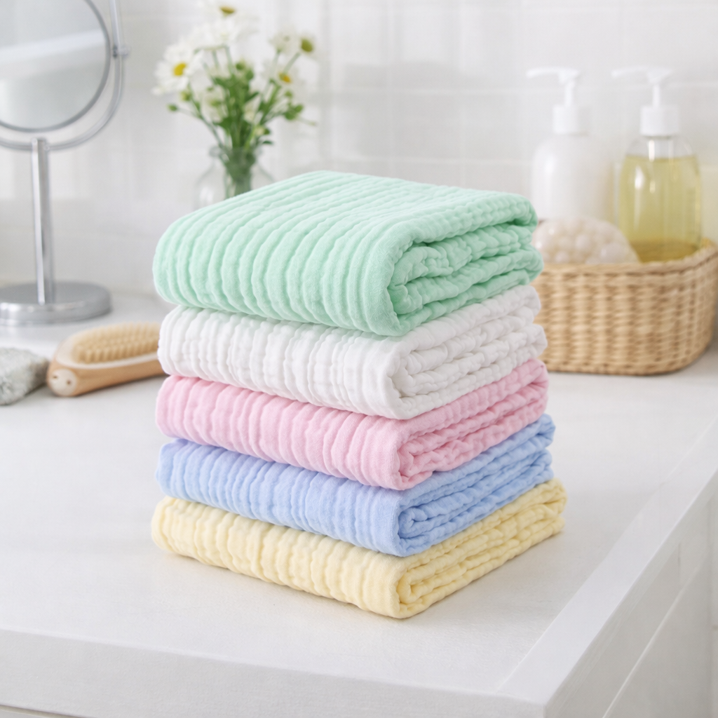 Couverture Bébé en Coton Ultra Doux - Légère & Respirante