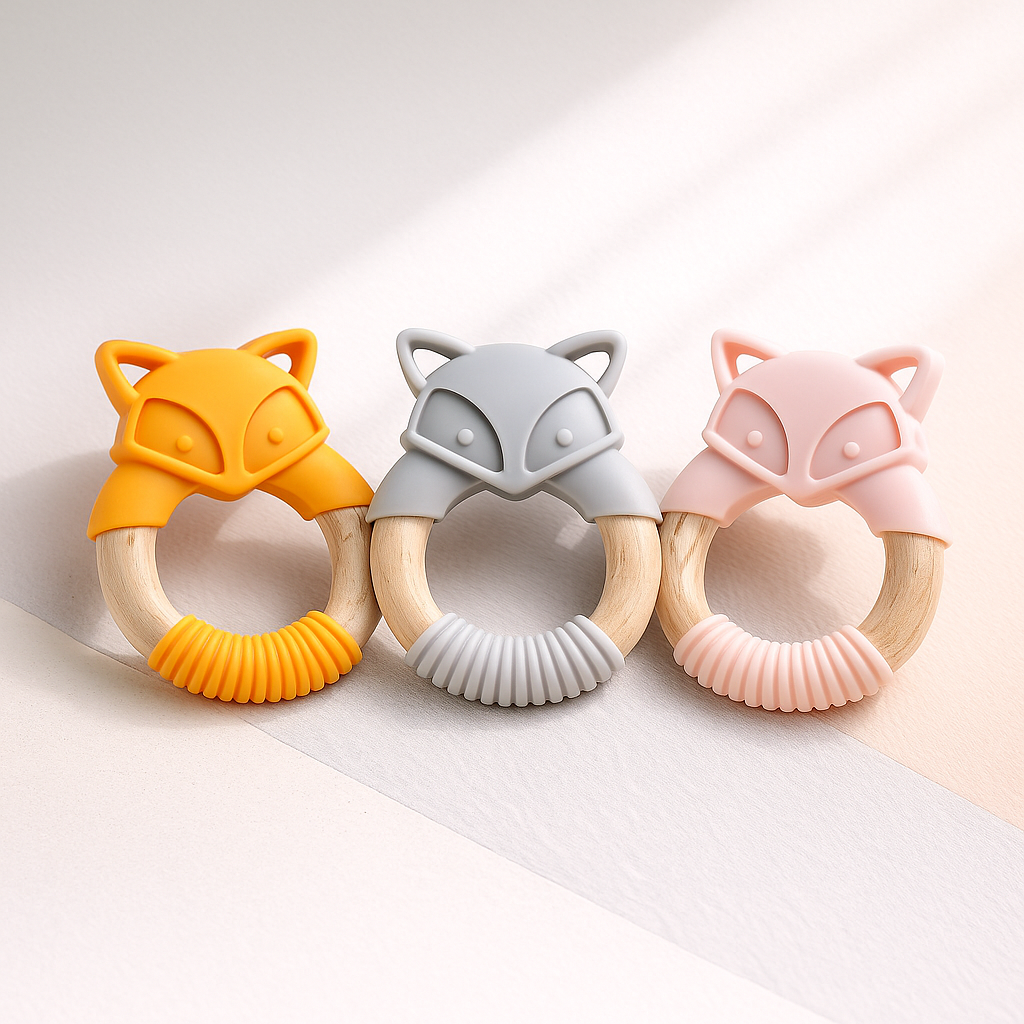 Anneau de Dentition Renard – Soulage Immédiatement les Gencives