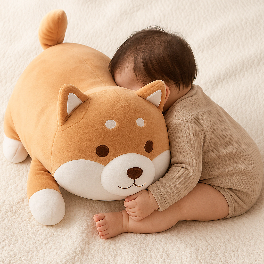 Peluche Shiba Inu – Compagnon Enfants & Bébés