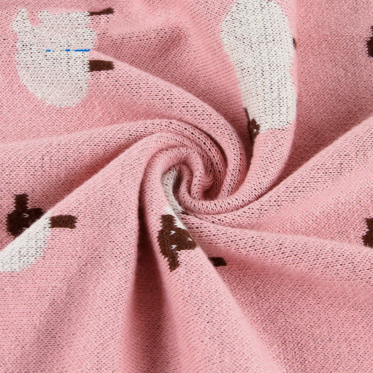 Couverture Bébé Douce en Coton – Coupe-Vent & Multi-Usage (Poussette, Lit, Sorties)