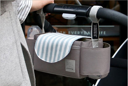 Organisateur de Poussette Bébé – Sac de Rangement Multifonction pour Sorties