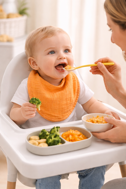 Bavoir Bébé en Gaze de Coton – Ultra Doux & Absorbant