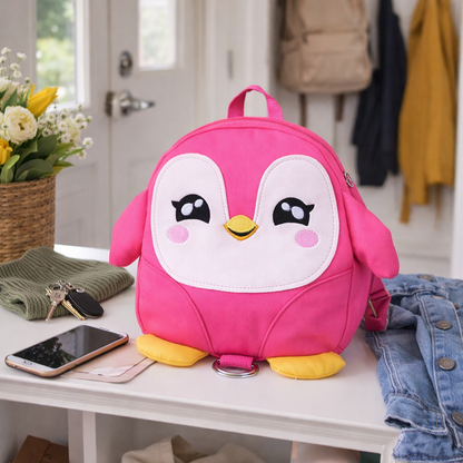 Sac à Dos Pingouin Enfant (2–6 Ans) – Léger, Mignon & Confortable