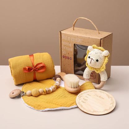 Coffret Cadeaux Bébé - Essentiel, Doux & Naturels (6 pièces)