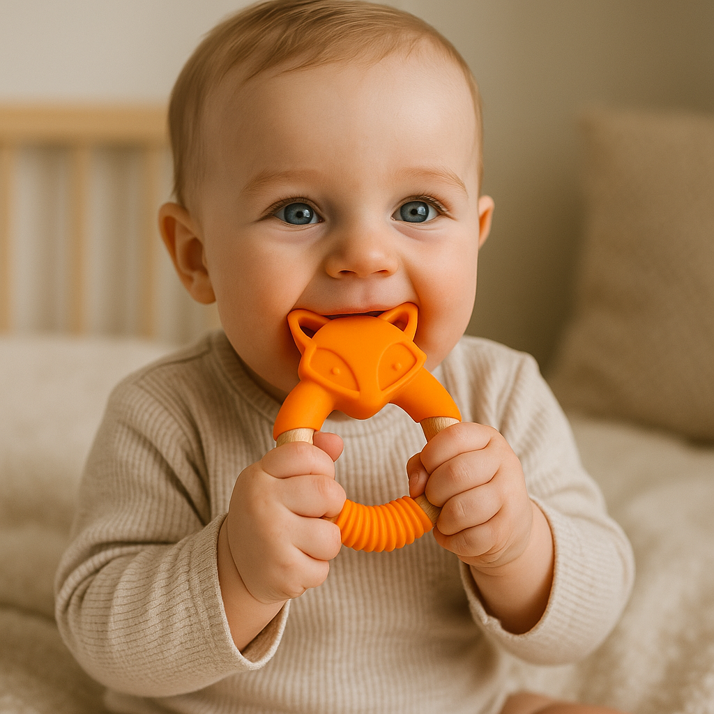 Anneau de Dentition Renard – Soulage Immédiatement les Gencives