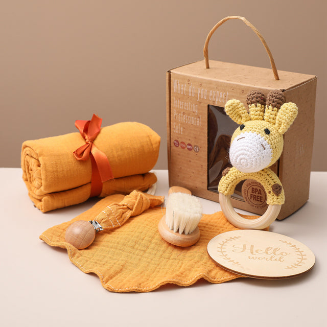 Coffret Cadeaux Bébé - Essentiel, Doux & Naturels (6 pièces)