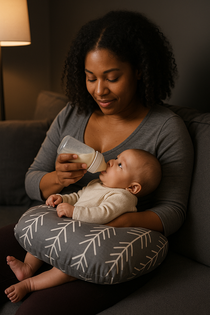 Coussin d’Allaitement Portable | Support de Bras pour Allaiter & Donner le Biberon