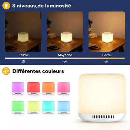 Bruit Blanc Bébé avec Veilleuse Douce – Endormissement Rapide