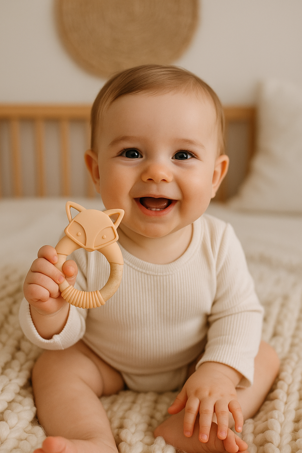 Anneau de Dentition Renard – Soulage Immédiatement les Gencives