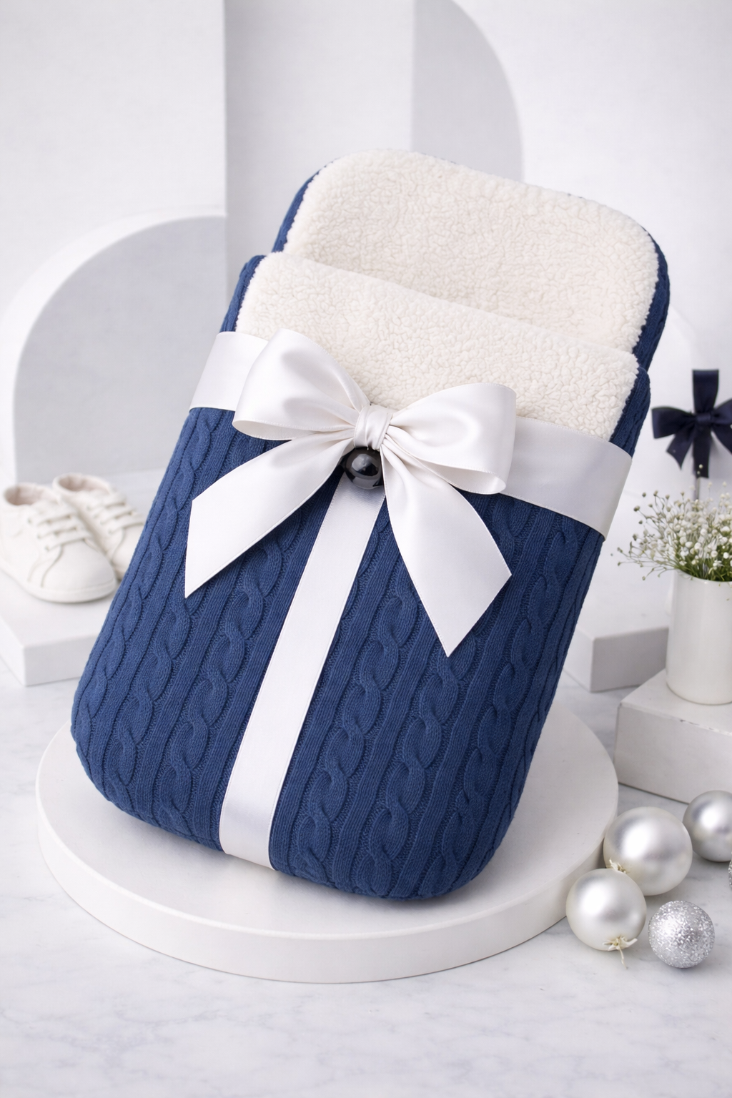 Sac de Couchage Bébé Tricoté – Doux, Chaud et Ultra Confort