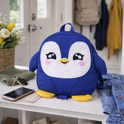 Sac à Dos Pingouin Enfant (2–6 Ans) – Léger, Mignon & Confortable