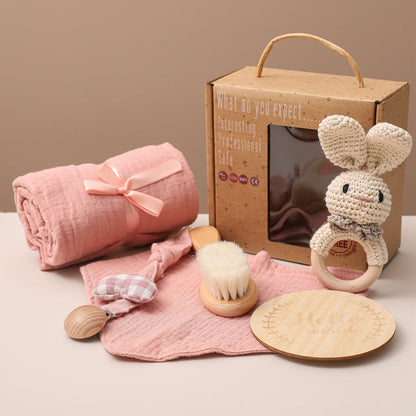 Coffret Cadeaux Bébé - Essentiel, Doux & Naturels (6 pièces)