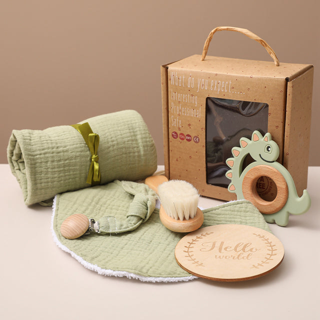 Coffret Cadeaux Bébé - Essentiel, Doux & Naturels (6 pièces)