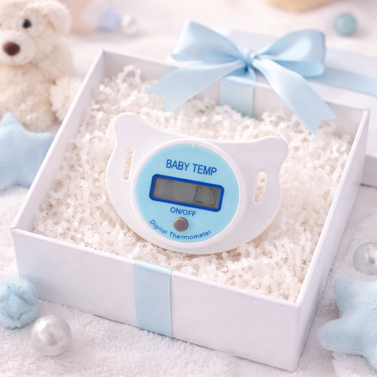 Tétine Thermomètre Bébé – Mesure de Température Douce & Sécurisée
