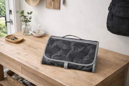 Matelas à Langer Portable Pliable – Tapis de Change Imperméable avec Pochette de Rangement | Voyage & Sorties Bébé