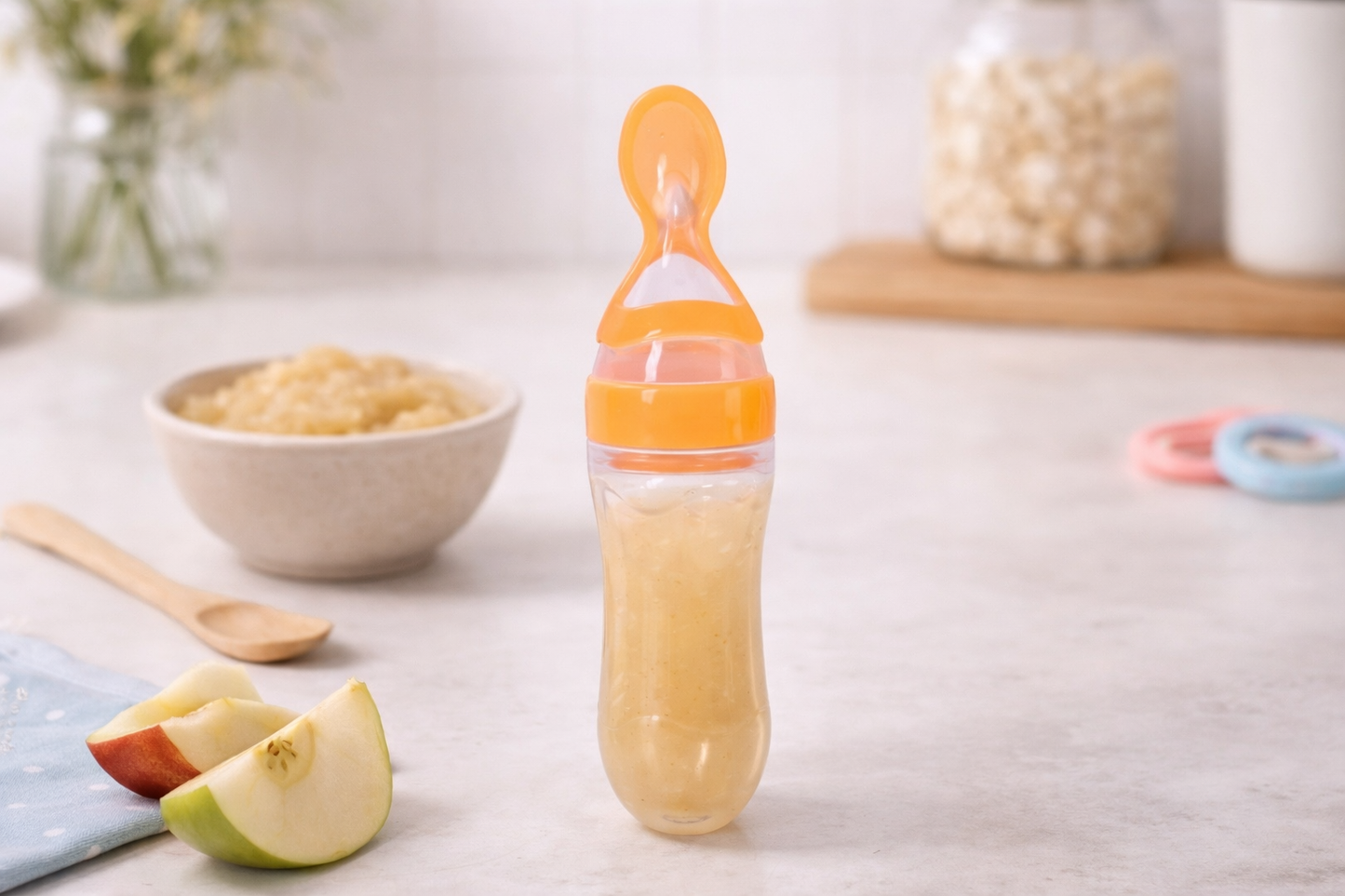 Biberon d'apprentissage ergonomique