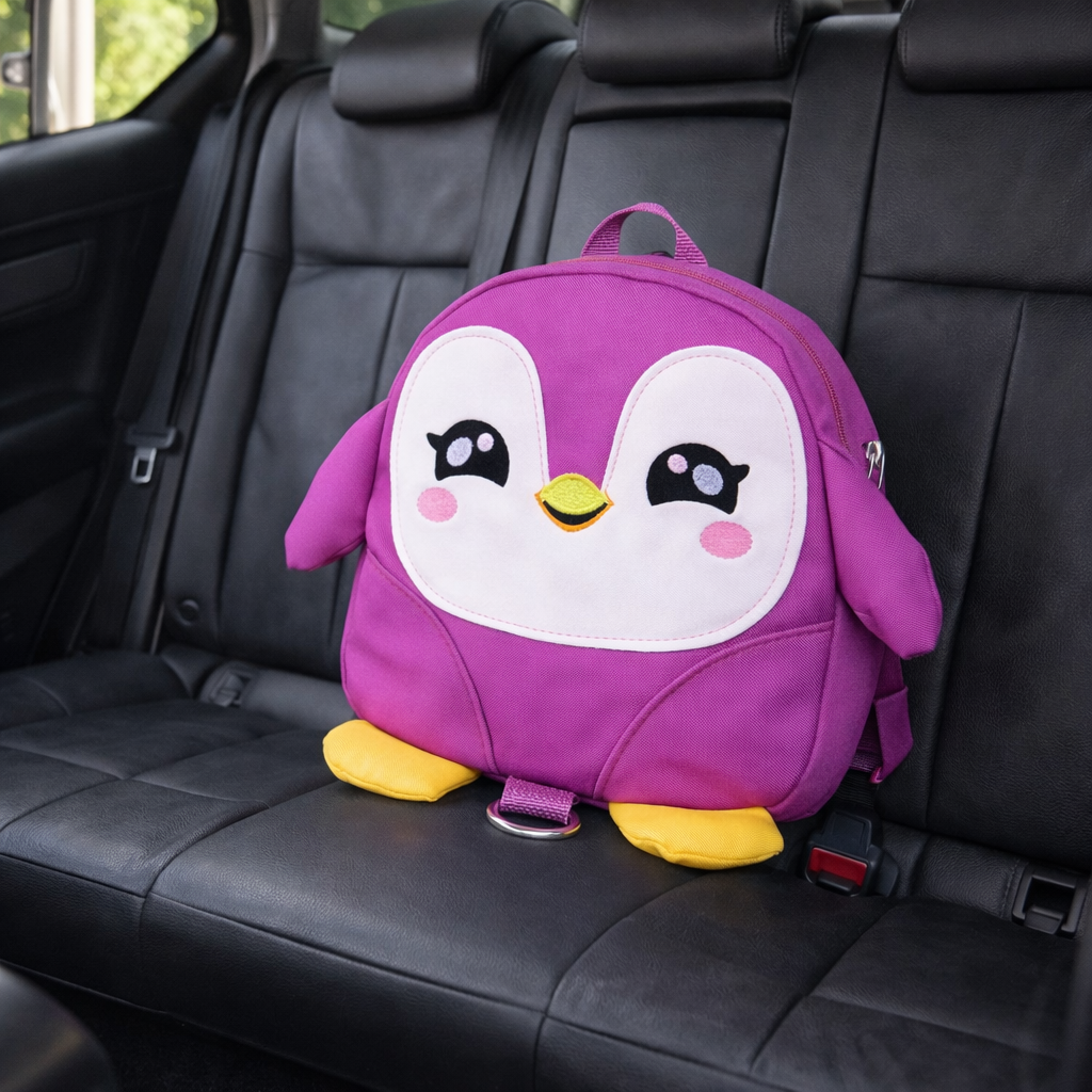 Sac à Dos Pingouin Enfant (2–6 Ans) – Léger, Mignon & Confortable
