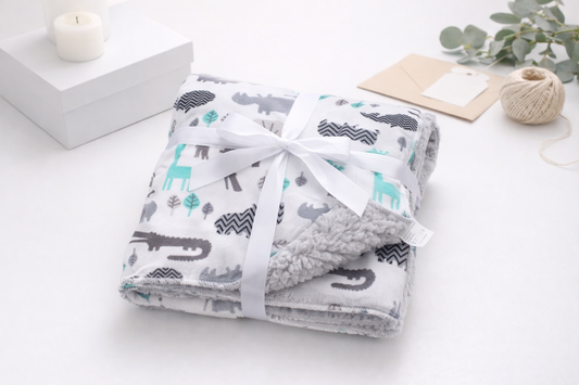 Couverture Bébé à Motifs Cartoon