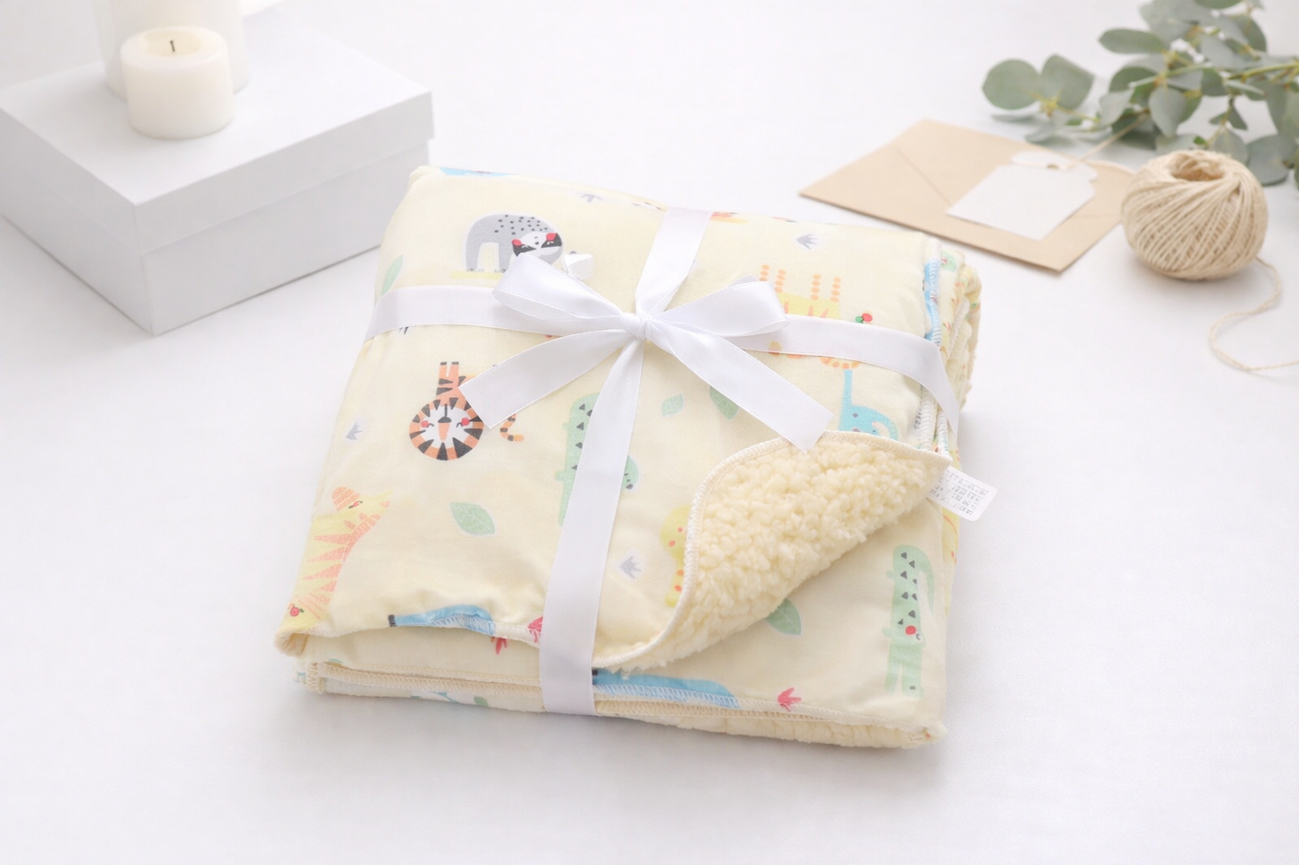 Couverture Bébé à Motifs Cartoon