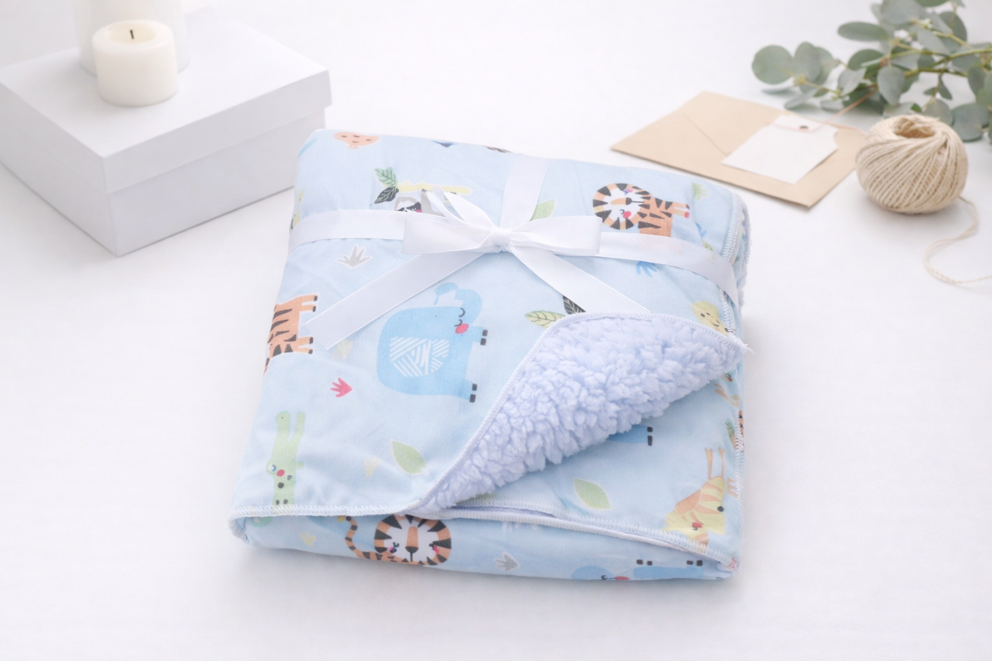 Couverture Bébé à Motifs Cartoon