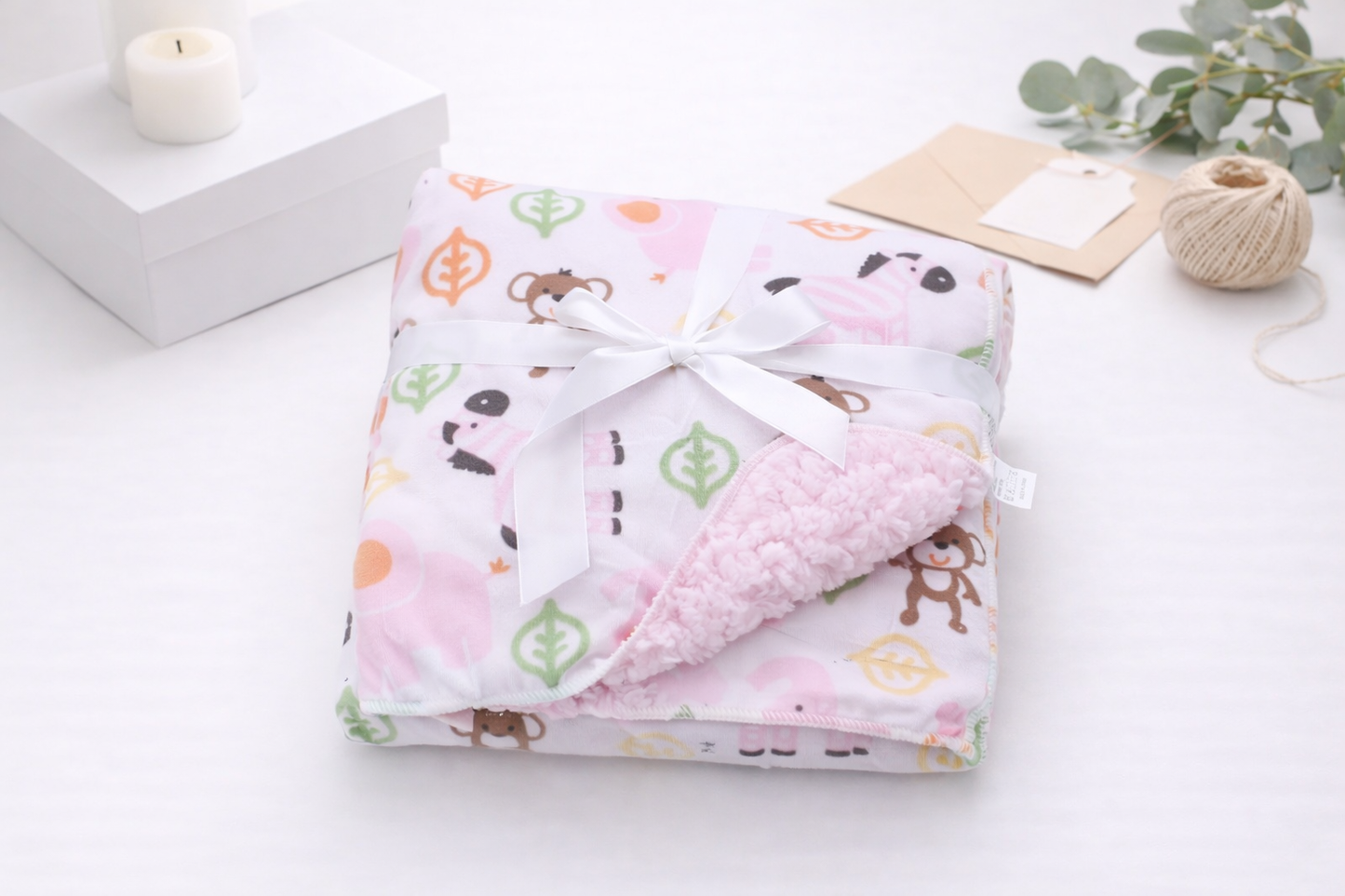 Couverture Bébé à Motifs Cartoon