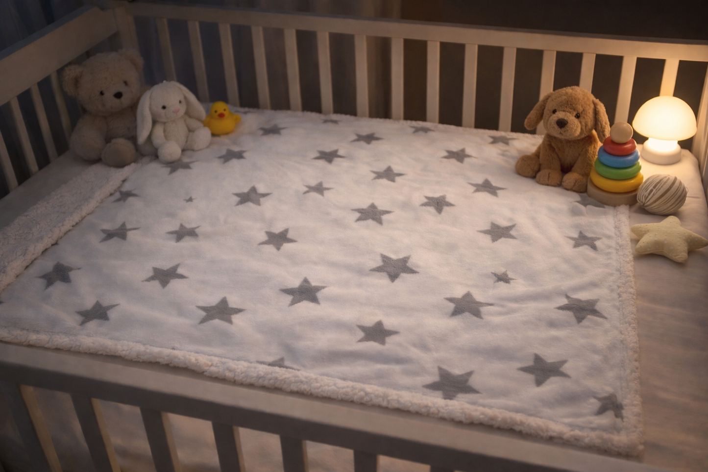 Couverture Bébé à Motifs Cartoon