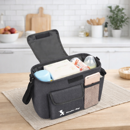 Sac Organisateur / Poussette Bébé – Rangement Pratique & Élégant