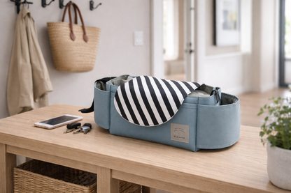 Organisateur de Poussette Bébé – Sac de Rangement Multifonction pour Sorties