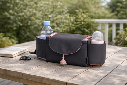Organisateur de Poussette Bébé – Sac de Rangement Multifonction pour Sorties