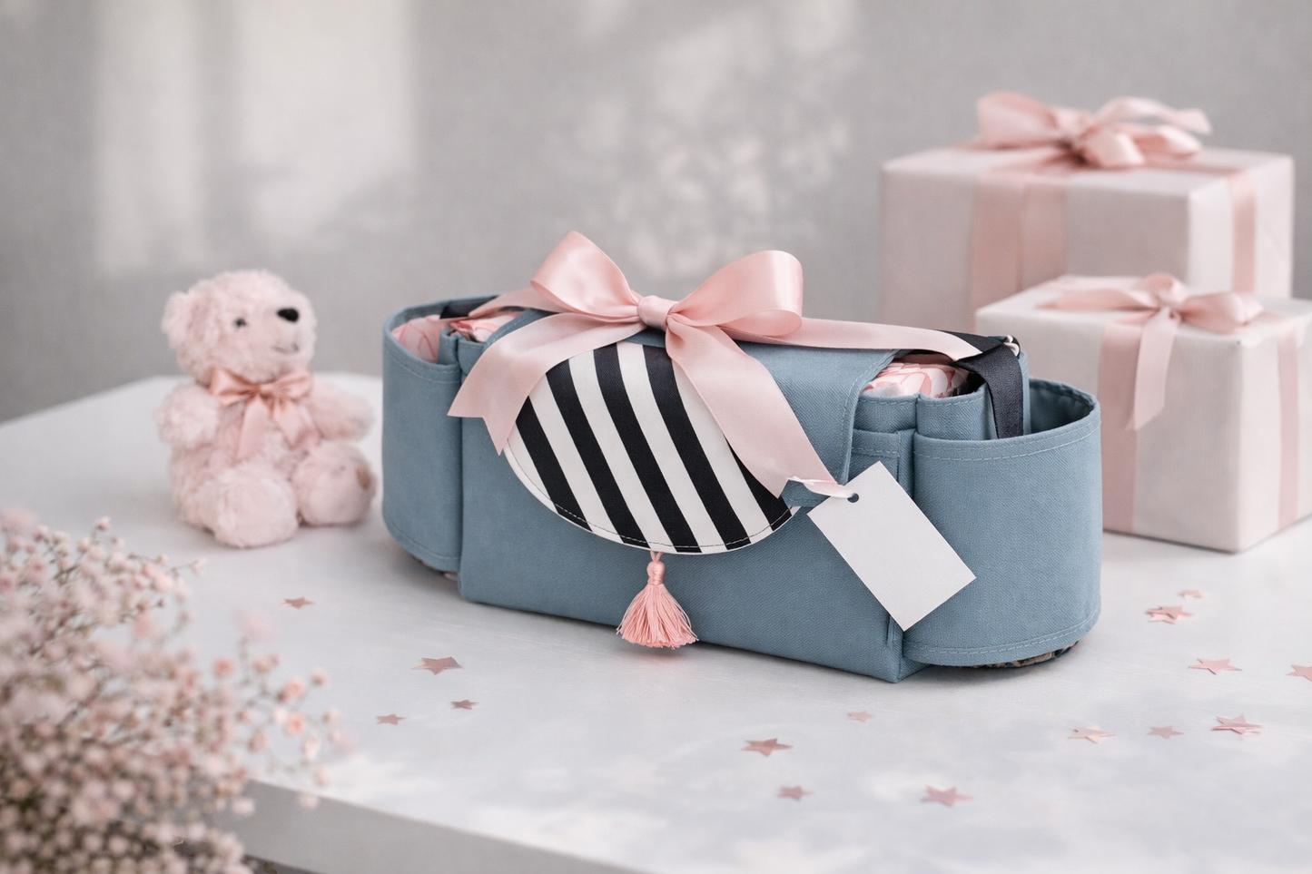 Organisateur de Poussette Bébé – Sac de Rangement Multifonction pour Sorties