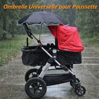 ☂️ Parasol Universel 360° pour Poussette – Protection Soleil & UV | Ajustable & Sécurisé