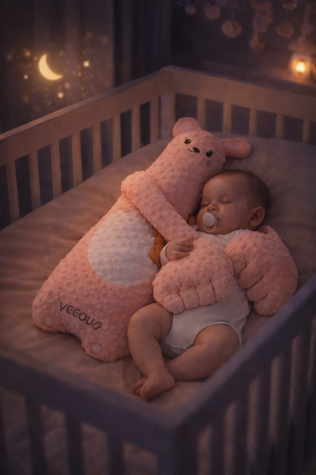 Coussin Apaisant Bébé – Aide à l’endormissement & nuits plus sereines