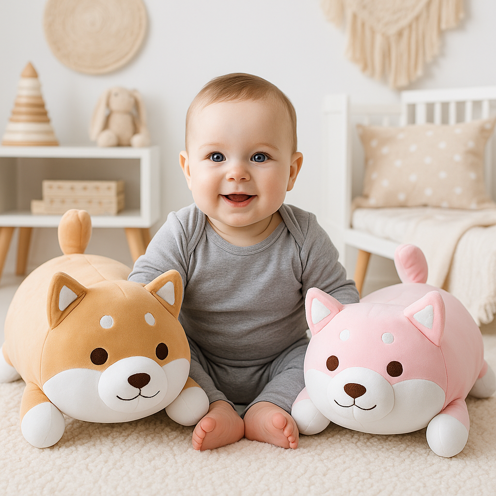 Peluche Shiba Inu – Compagnon Enfants & Bébés