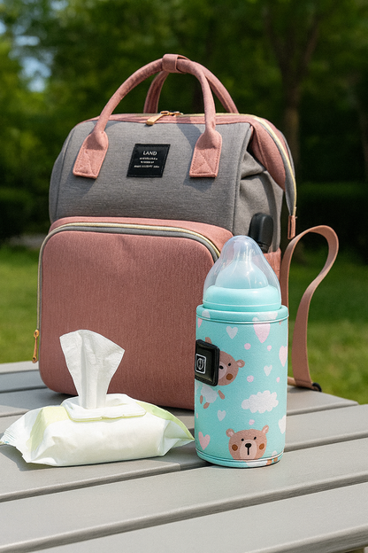 Chauffe-Biberon USB Portable – Pratique & Élégant